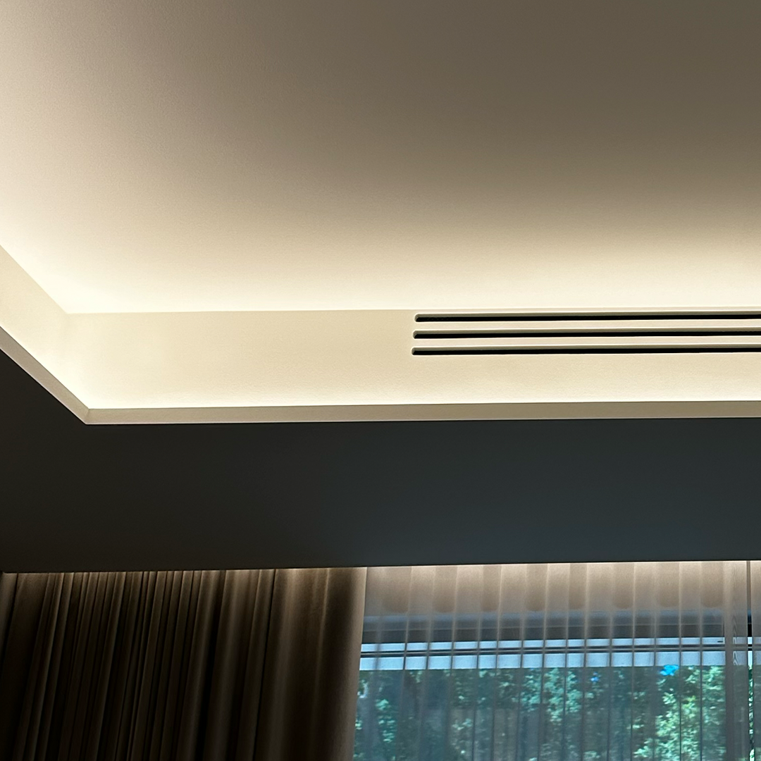 Room ceiling diffusers